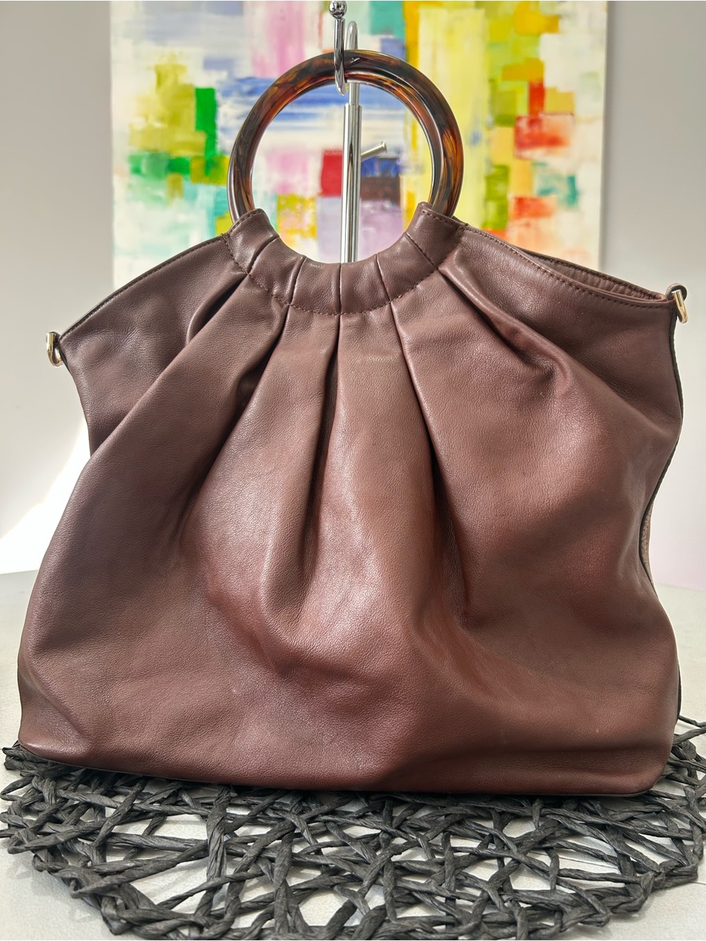 Brahmin Renata Haiku Collection Tote Pecan - Picture 2 of 14